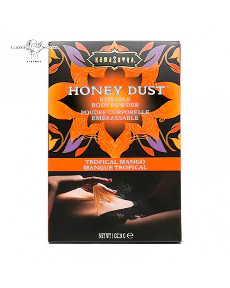 Polvo Corporal Besable Juegos Eróticos Kamasutra Honey Dust Tropical Mango
