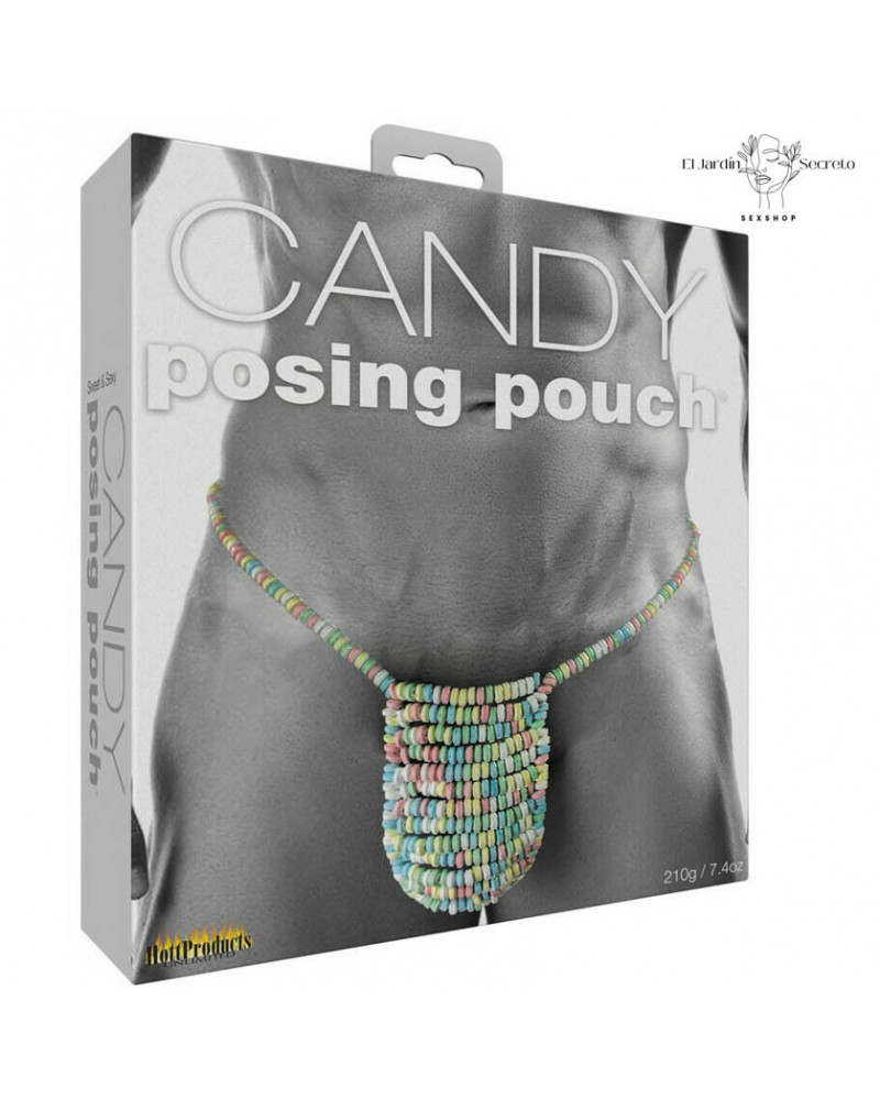 Tanga comestible de caramelo para hombre Candy Posing Pouch Hott Products