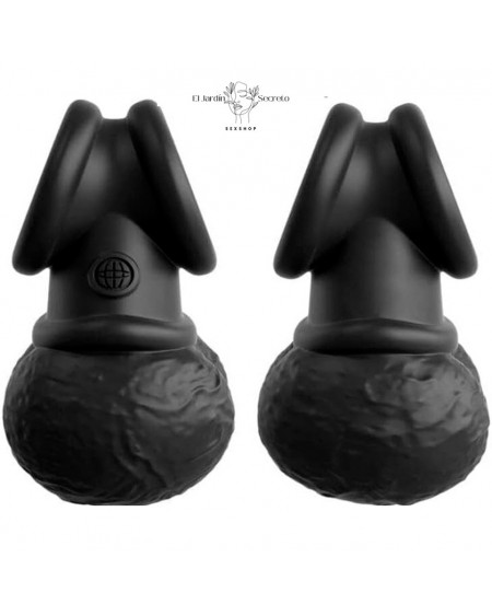 Anillo Para Pene con vibración en forma de testículos Crown Jewels