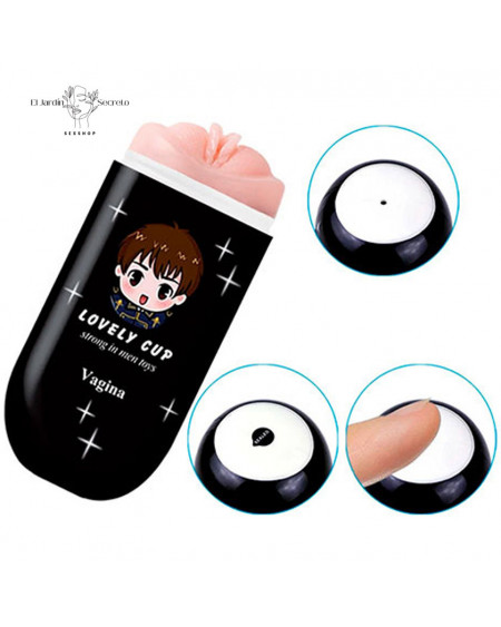 Masturbador masculino forma vagina Lovely Cup Masturbator Vagina