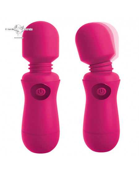 Vibrador 20cm Cabeza Flexible OMG Wands Pink Pipedream