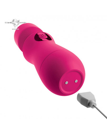 Vibrador 20cm Cabeza Flexible OMG Wands Pink Pipedream