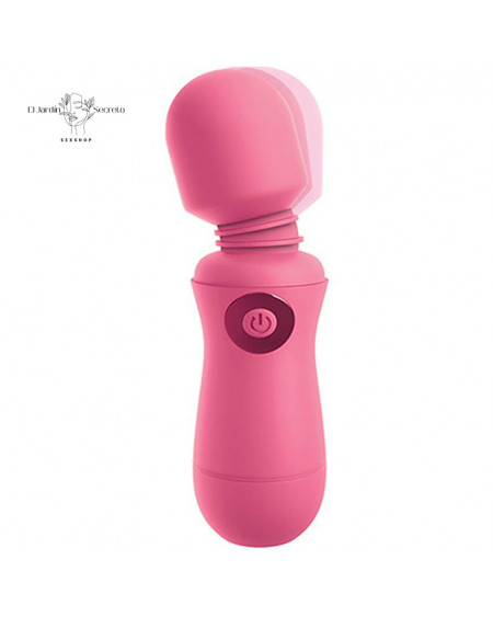 Vibrador 20cm Cabeza Flexible OMG Wands Fuchsia Pipedream