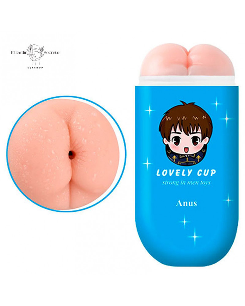 Masturbador masculino forma ano Lovely Cup Masturbator Anus