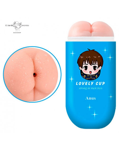 Masturbador masculino forma ano Lovely Cup Masturbator Anus