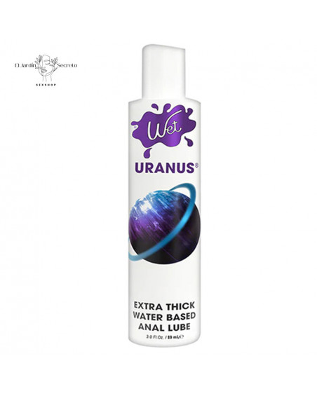 Lubricante Anal Base Agua Uranus Water Based Sex Lubricant Wet