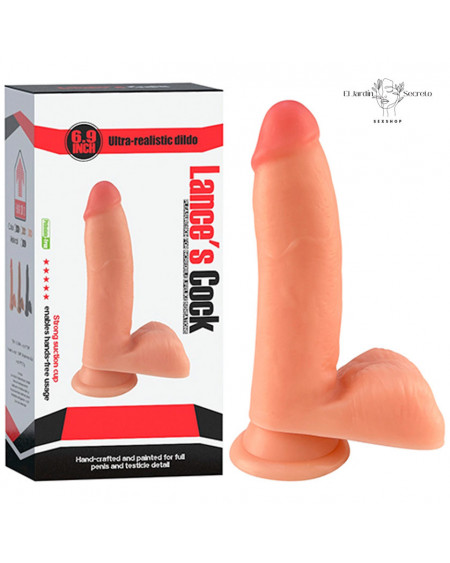 Dildo 17cm Realista Base de Succión Anal Punto G Ultra Realistic