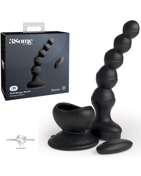 Bolas Anales con Vibración Plug Anal 16cm Wall Banger Beads Pipedream