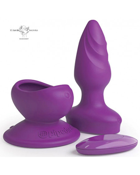 Plug Anal 12cm Punto P con Vibración El Wall Banger Plug Pipedream