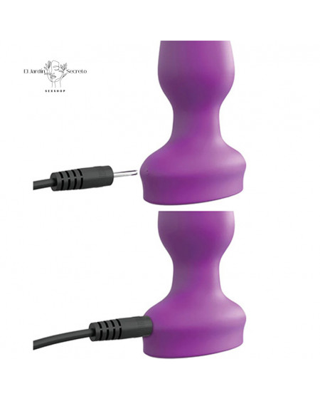 Plug Anal 12cm Punto P con Vibración El Wall Banger Plug Pipedream