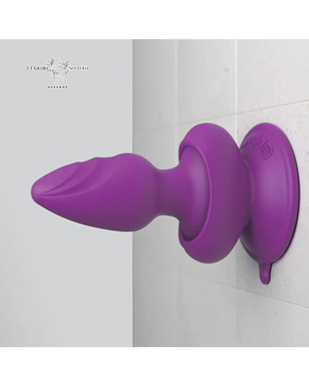 Plug Anal 12cm Punto P con Vibración El Wall Banger Plug Pipedream