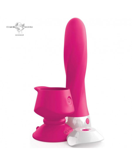 Vibrador 19cm Punto G Vibrador Multifunción Wall Banger Deluxe Pipedream