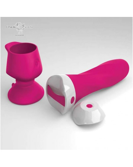 Vibrador 19cm Punto G Vibrador Multifunción Wall Banger Deluxe Pipedream