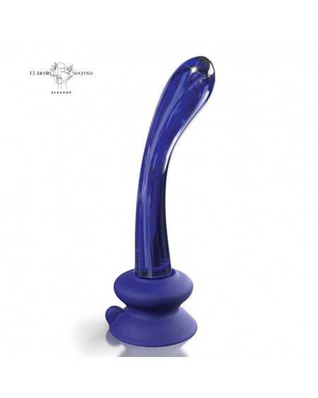 Dildo Cristal Punto G 20cm Icicles Azul No. 89 Pipedream