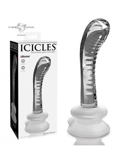 Dildo Cristal Punto G 20cm Icicles No. 88 Pipedream