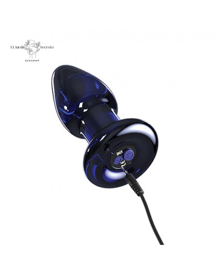 Plug Anal 10cm con Vibración Plug Cristal Icicles 85 Pipedream