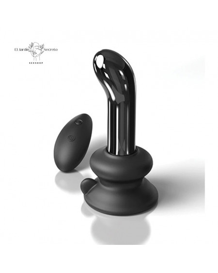 Plug Anal 10cm con Vibración Plug Curvo Cristal Icicles 84 Pipedream