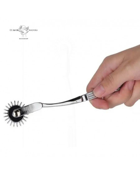 Rueda Wartenberg BDSM Metal Rueda Sencilla Juegos Eróticos BDSM Bondage