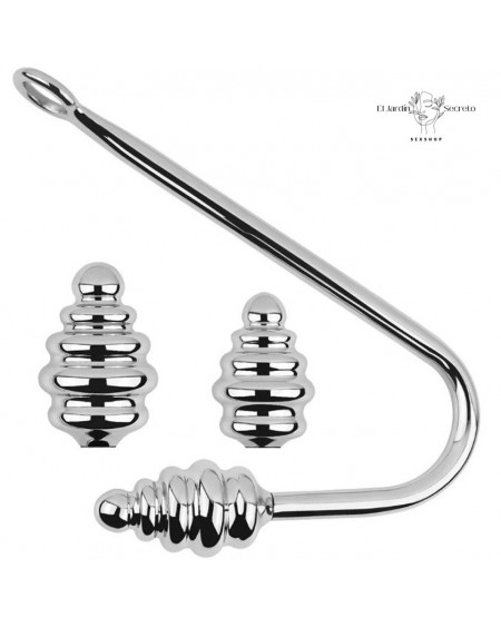 Gancho Hook Anal con Plug Anal bola intercambiables BDSM Fetiche