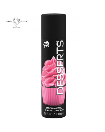 Lubricante sexual Frosted Cupcake Wet Warming Desserts