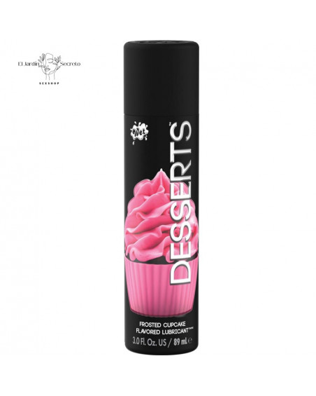 Lubricante sexual Frosted Cupcake Wet Warming Desserts