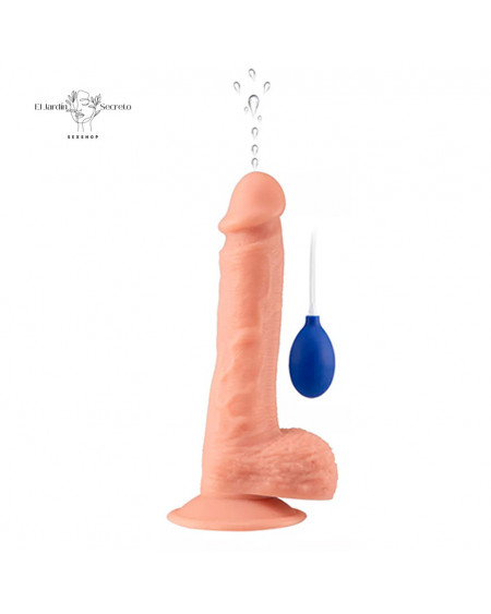 Dildo 20cm Realista con Eyaculacion Realistic Ejaculating Dildo