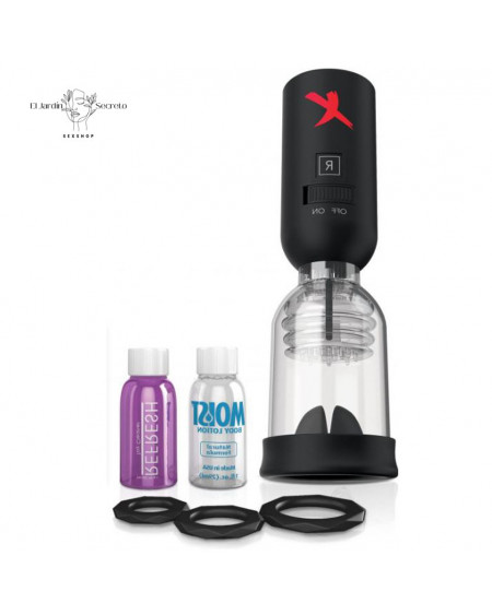 Bomba de Succión con Vibración para pene Tip Teazer Power Pump Pipedream