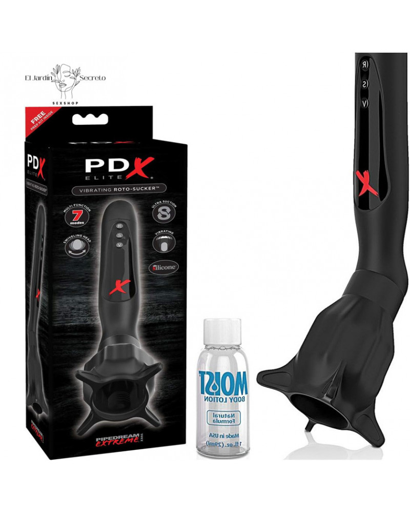 Masturbador para pene Vibrador Succión Roto Sucker Pipedream
