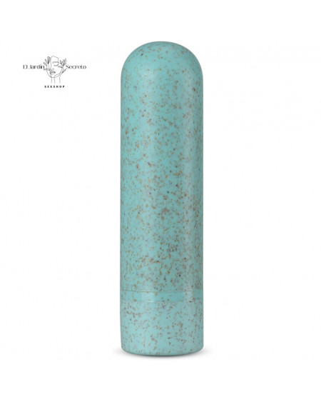 Mini Bala Vibrador 7cm Para Clítoris y Pezones Eco Rechargeable Bullet Aqua Blush