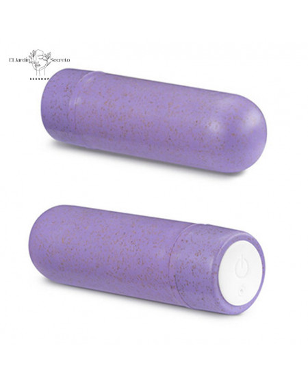 Mini Bala Vibrador 7cm Para Clítoris y Pezones Eco Bullet Lilac Blush