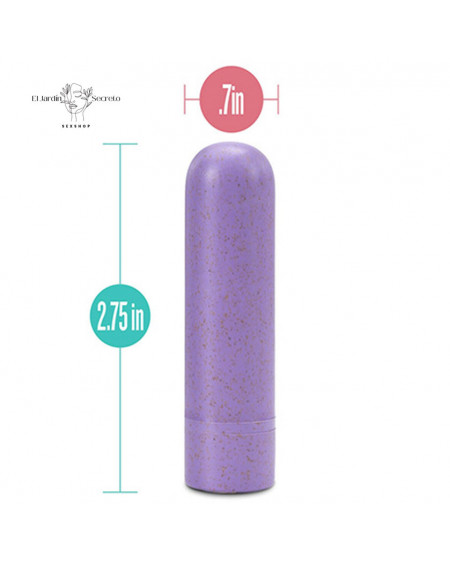 Mini Bala Vibrador 7cm Para Clítoris y Pezones Eco Bullet Lilac Blush