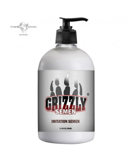 Lubricante Sexual 500ml Imitación Semen Grizzly Imitación Semen