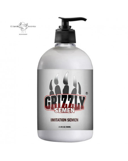 Lubricante Sexual 120ml Imitación Semen Grizzly Imitación Semen