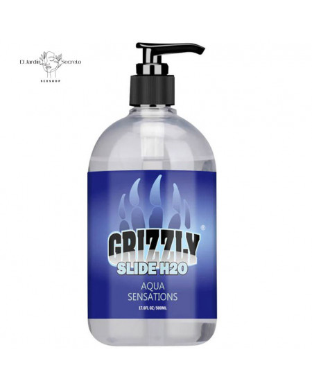 Grizzly Lubricant Slide H2O Lubricante Sexual 280ml Sexo Anal Vaginal