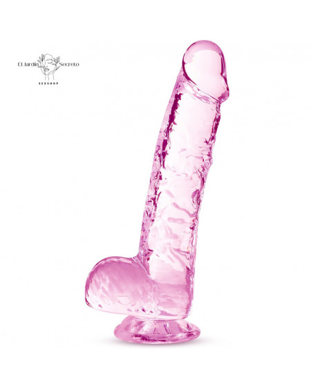 Dildo realista 15cm Crystalline Dildo Rose Blush