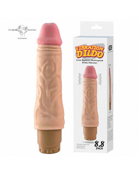 Vibrador Realista 22cm Recargable Vibrador Luxe Realistic Dildo