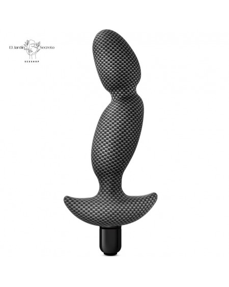 Vibrador Plug Anal 17cm Spark Ignition PRV-01 Carbon Fiber Blush