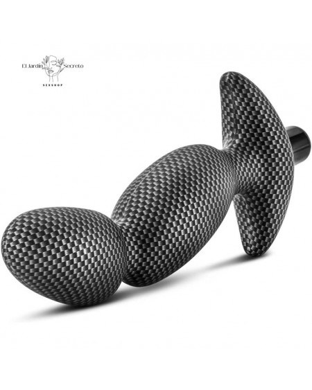 Vibrador Plug Anal 17cm Spark Ignition PRV-01 Carbon Fiber Blush