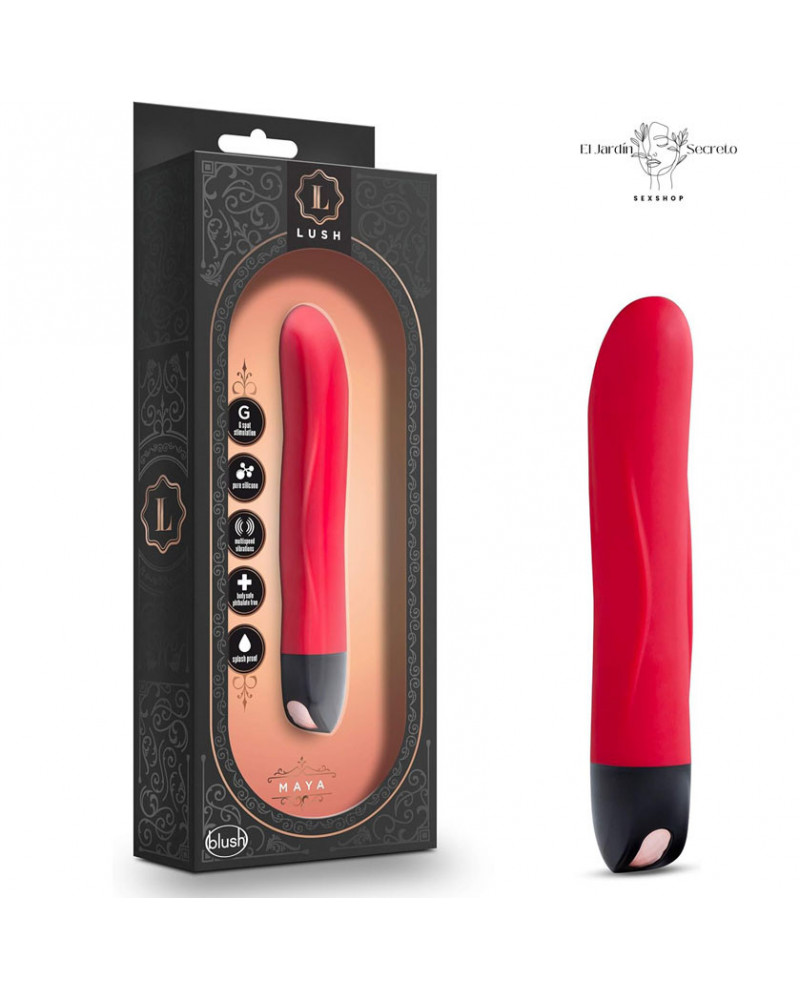 Vibrador Punto G 18cm Maya Scarlet Blush Novelties