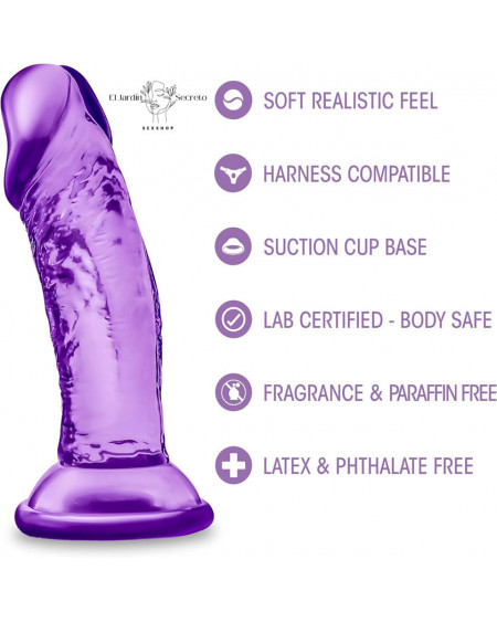 Dildo Anal Punto G 11cm B Yours Sweet Small Cup Purple Blush