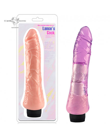 Vibrador Rosa 23cm Recargable Vibrador Punto G