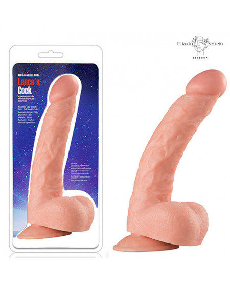 Dildo 25cm Dildo realista sexo Penetración Anal o Vaginal Punto G