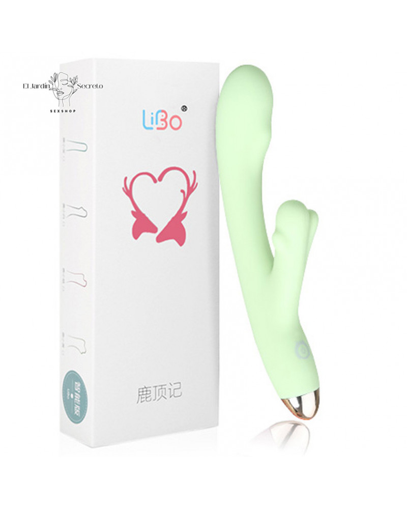 Vibrador 22cm Vibrador para Punto G y Clítoris Libo Magic Vibrator C