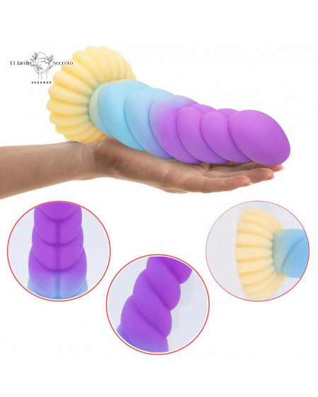 Dildo 14cm Dildo de Fantasía Dildo Anal vaginal Punto G de dragón de silicona