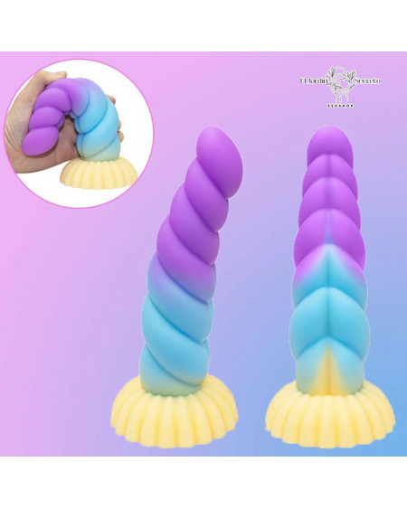 Dildo 14cm Dildo de Fantasía Dildo Anal vaginal Punto G de dragón de silicona