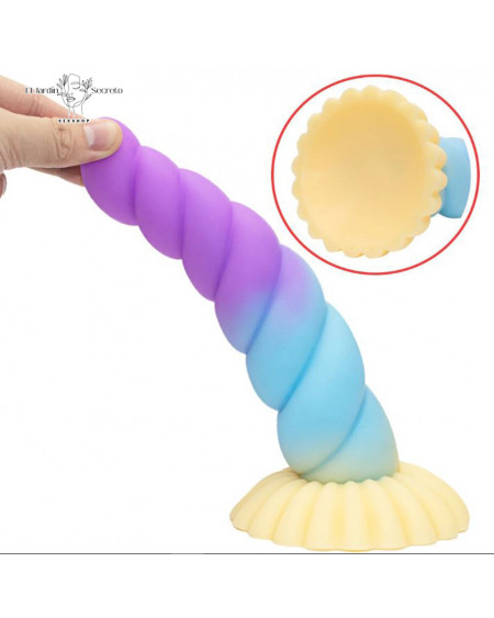 Dildo 14cm Dildo de Fantasía Dildo Anal vaginal Punto G de dragón de silicona