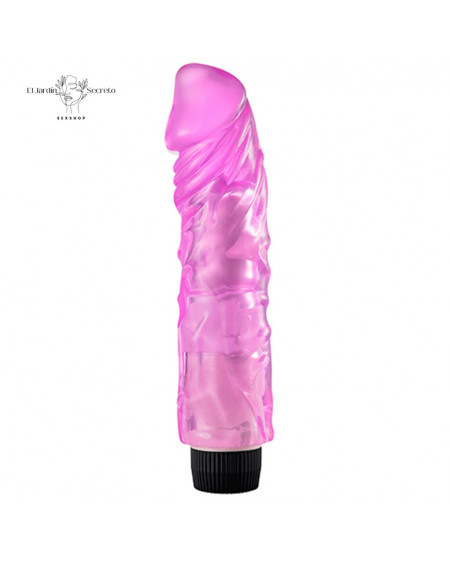 Vibrador Rosa realista 20cm Recargable Vibrador Punto G