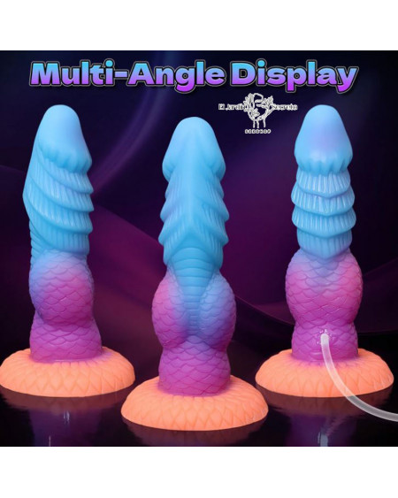 Dildo 21cm con eyaculación Dildo de Fantasía Anal vaginal Punto G