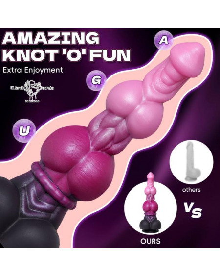 Dildo 27cm Dildo Fantasia Morado Dragon BDSM Sexo Anal vaginal Punto G