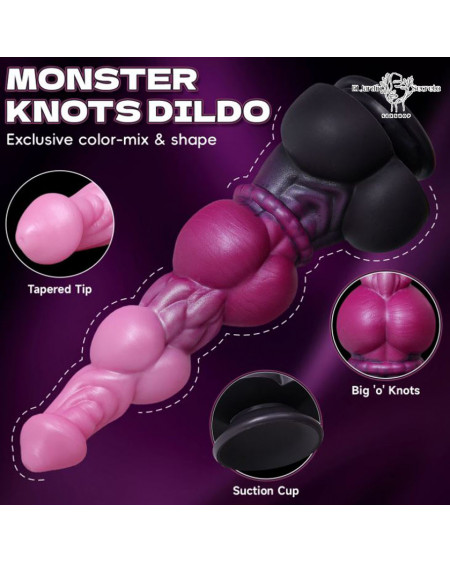 Dildo 27cm Dildo Fantasia Morado Dragon BDSM Sexo Anal vaginal Punto G